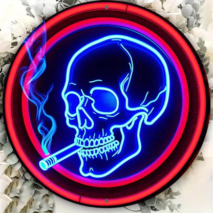 Stand out Aluminum Neon Skull Sign - TYA4722 20x20cm - led sign