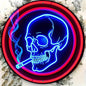 Stand out Aluminum Neon Skull Sign - TYA4722 20x20cm - led sign
