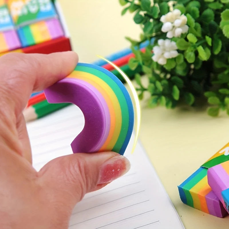 1 Pcs Rainbow Eraser