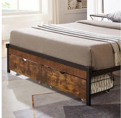 Full Size Bed Drawers