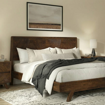 Harmony Solid Wood Bed Frame - - Bed Frame
