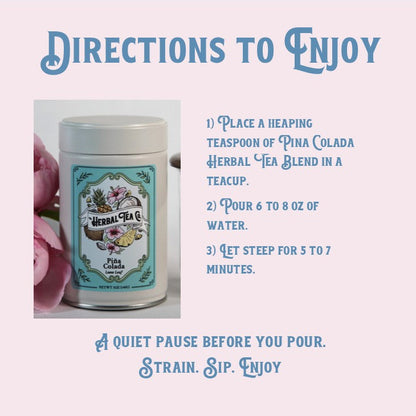 Piña Colada Herbal Tea - - Tea