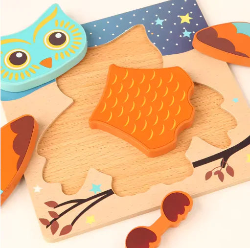 3D Animal Puzzle Set - Kia Day Design