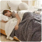 Warm Wool Fleece Throw Blanket Kia Day Design