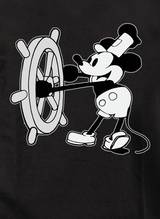 Steamboat Willie T-Shirt - -