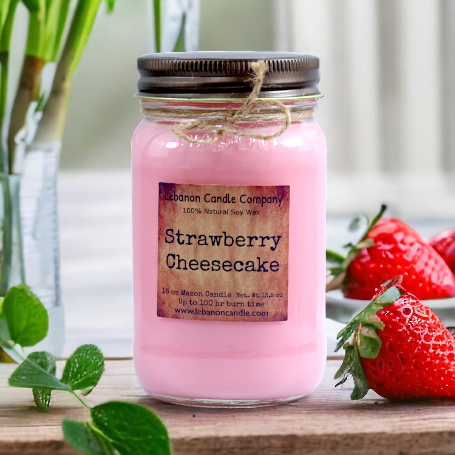 Strawberry Cheesecake Candle - - Candles & Melts