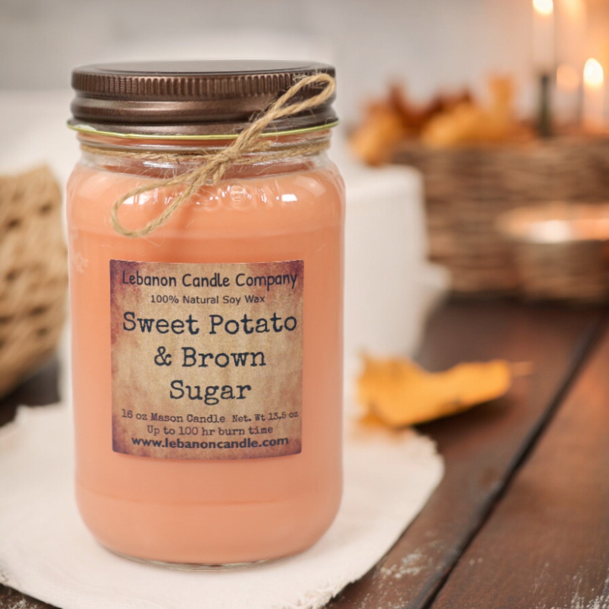 Sweet Potato & Brown Sugar Candle - - Candles & Melts
