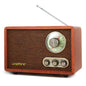 USB SD Multifunction AM FM Radio with Bluetooth Speaker with Rotary Knob - Kia Day Design
