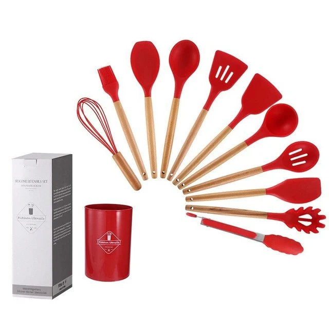 Non Stick Pot Spatula And Spoon Kia Day Design
