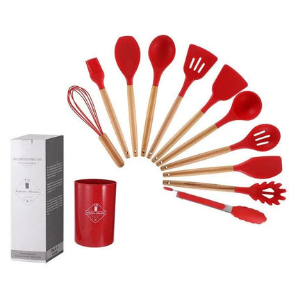 Non Stick Pot Spatula And Spoon Kia Day Design