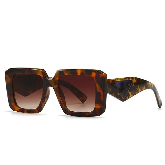 Retro Rectangular Cat Eye Sunglasses - Kia Day Design