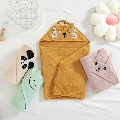 Microfiber Cartoon Baby Bath Towel