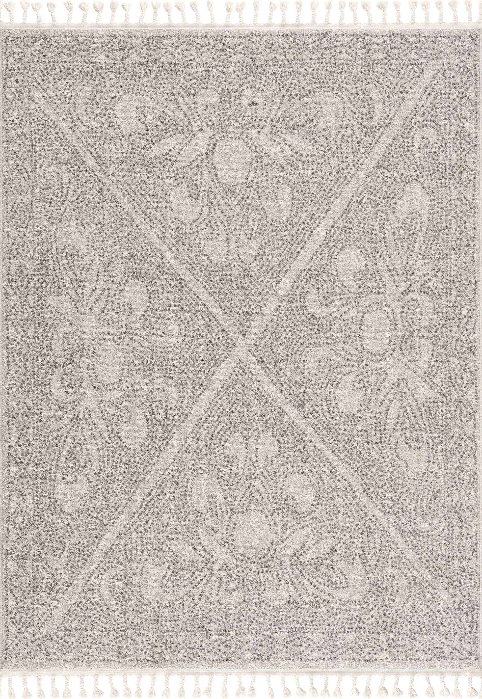 Birdwood Cream & Brown Area Rug - - Rugs