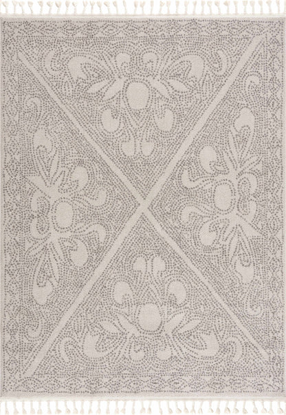 Birdwood Cream & Brown Area Rug - - Rugs
