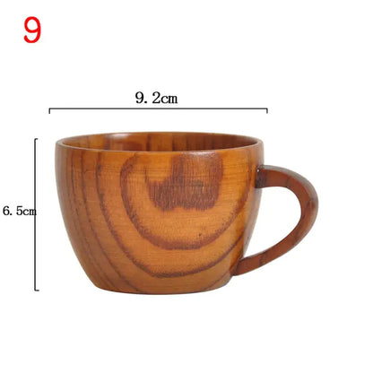 Natural Spruce Wood Cups 9