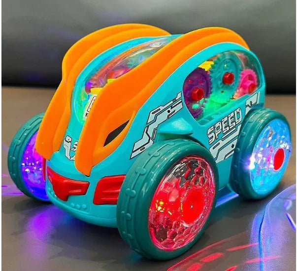 Electric Music Tumbling Toy Car - Kia Day Design