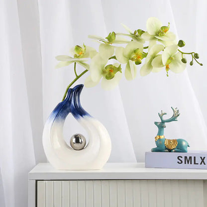 Decorative Shaped Ceramic Vases - Kia Day Design