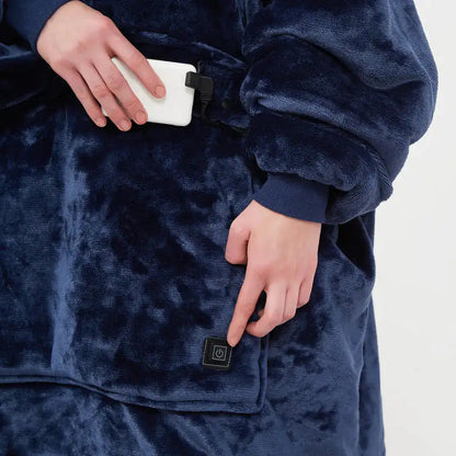 Heated Hoodie Blanket Kia Day Design