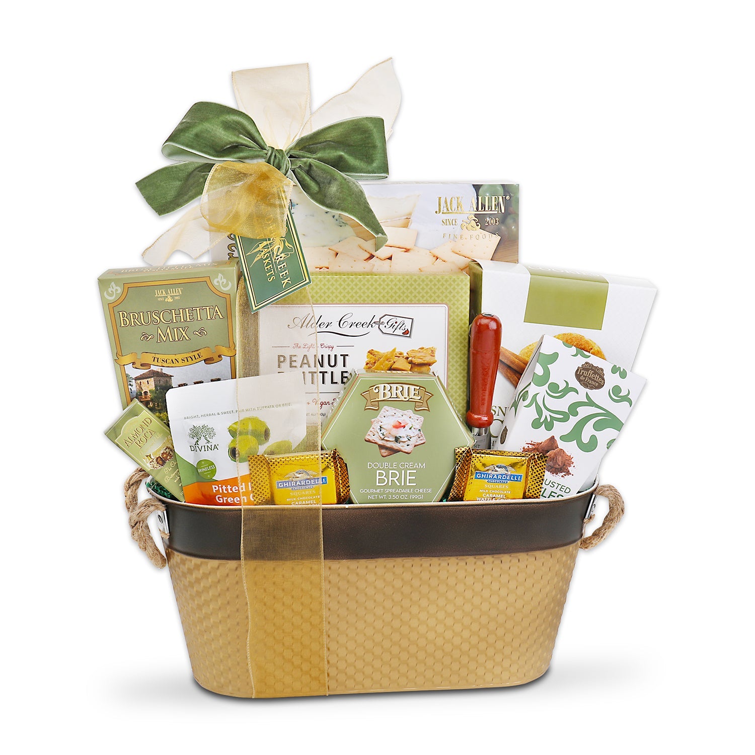 Tasteful Gourmet Gift Basket - -