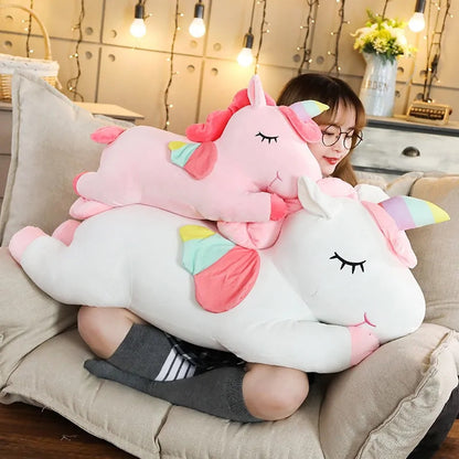 Giant Unicorn Plush Toy - Kia Day Design