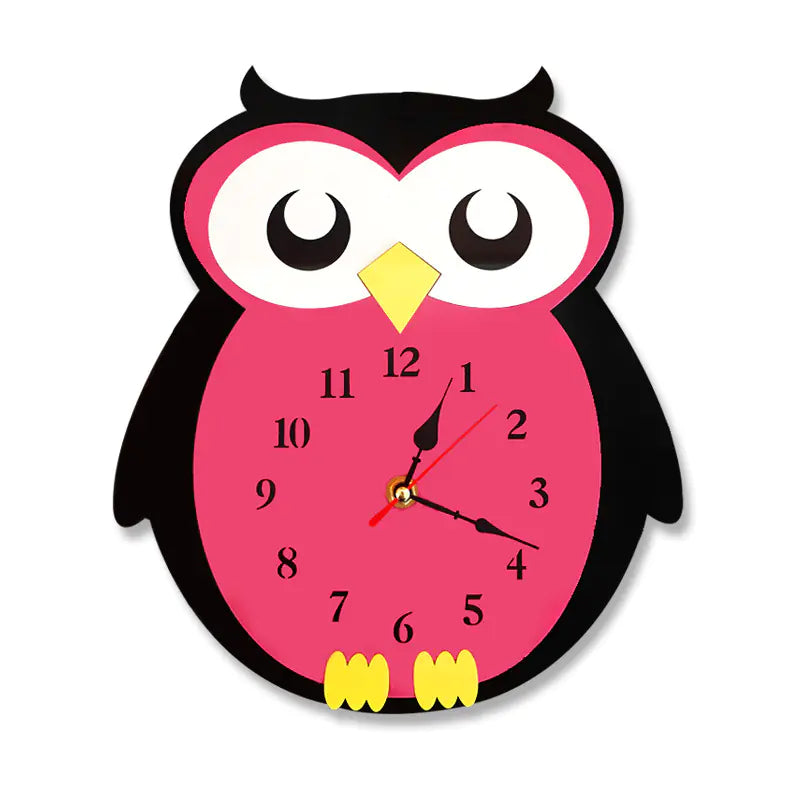 Owl Wall Clock - - wall clock