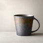 Black Vintage Handmade Ceramic Coffee Mug - Kia Day Design