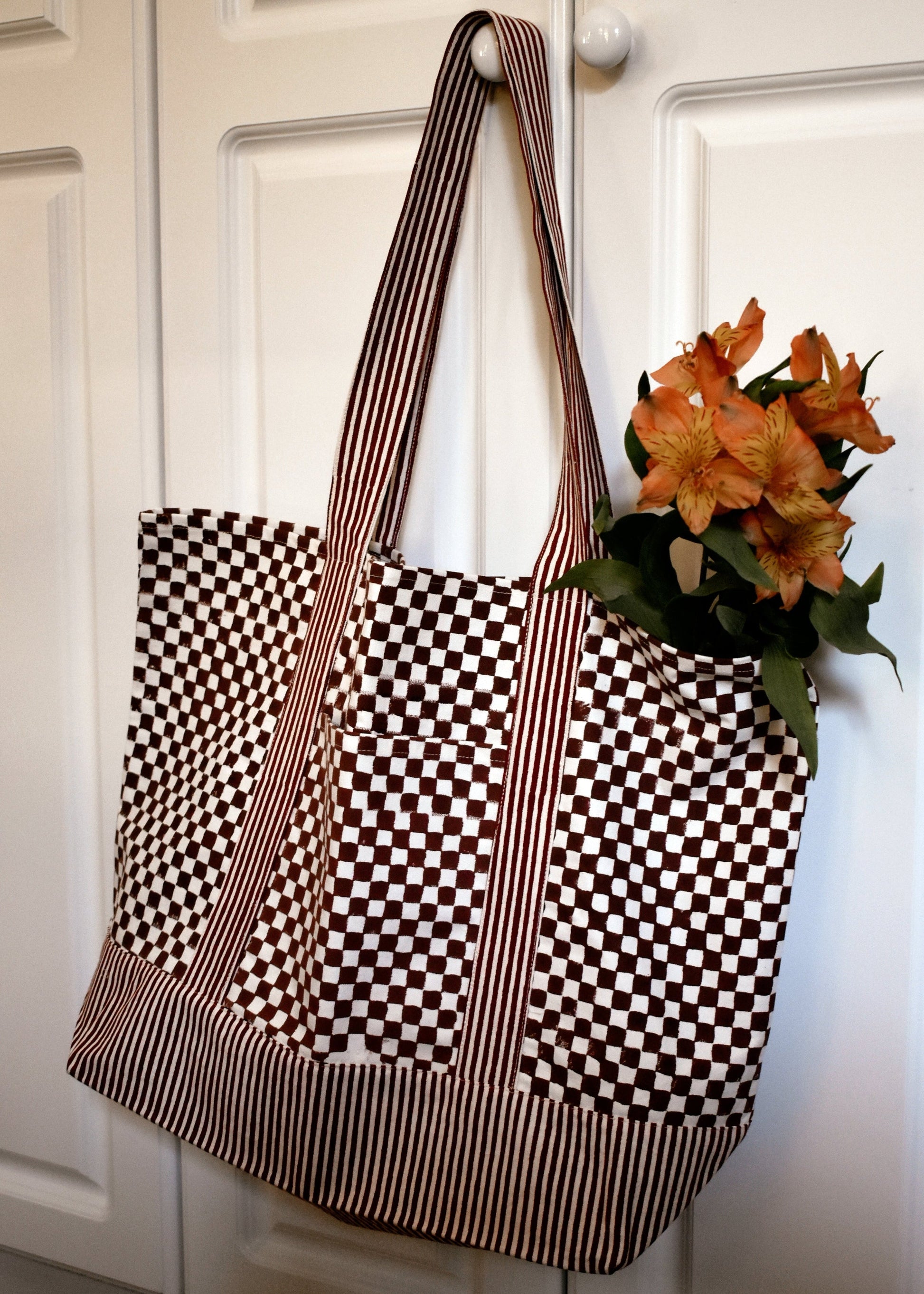 Jenna Tote Bag - - bandana