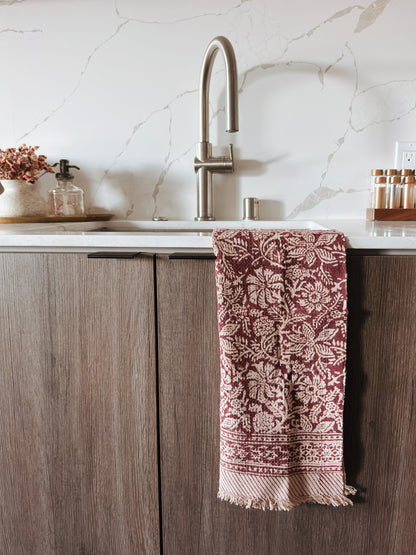 Circe Khadi Cotton Hand Towels (set of 2) - - Towel
