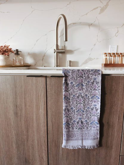 Hera Khadi Cotton Hand Towels (set of 2) - - Towel