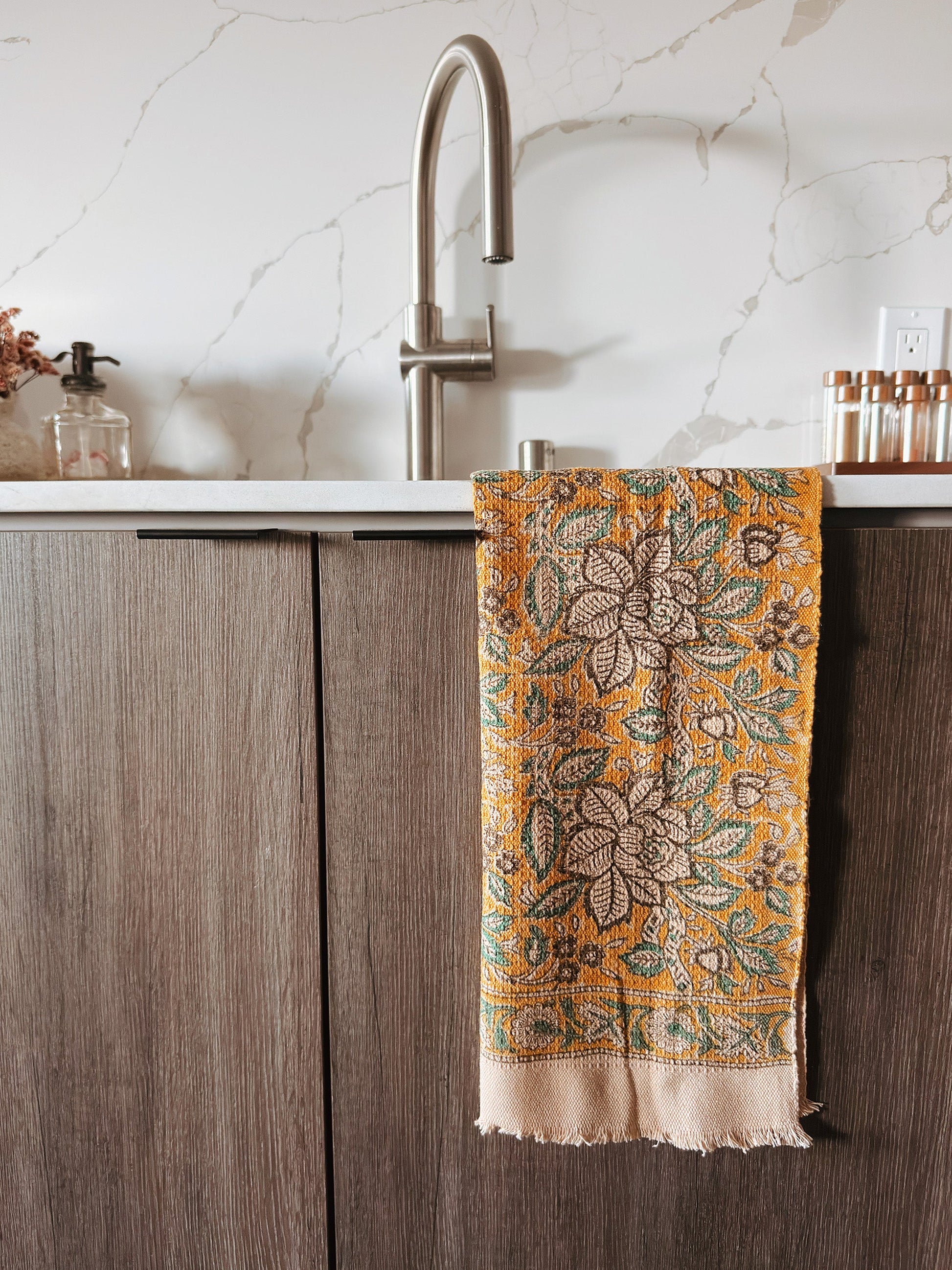 Freyja Khadi Cotton Hand Towels (set of 2) - - Towel