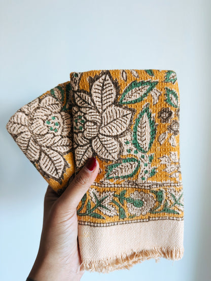 Freyja Khadi Cotton Hand Towels (set of 2) - - Towel