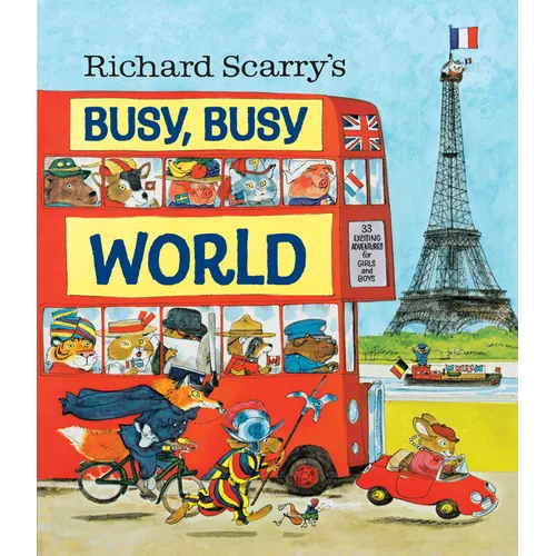 Richard Scarry's Busy, Busy World - Hardcover - - Books