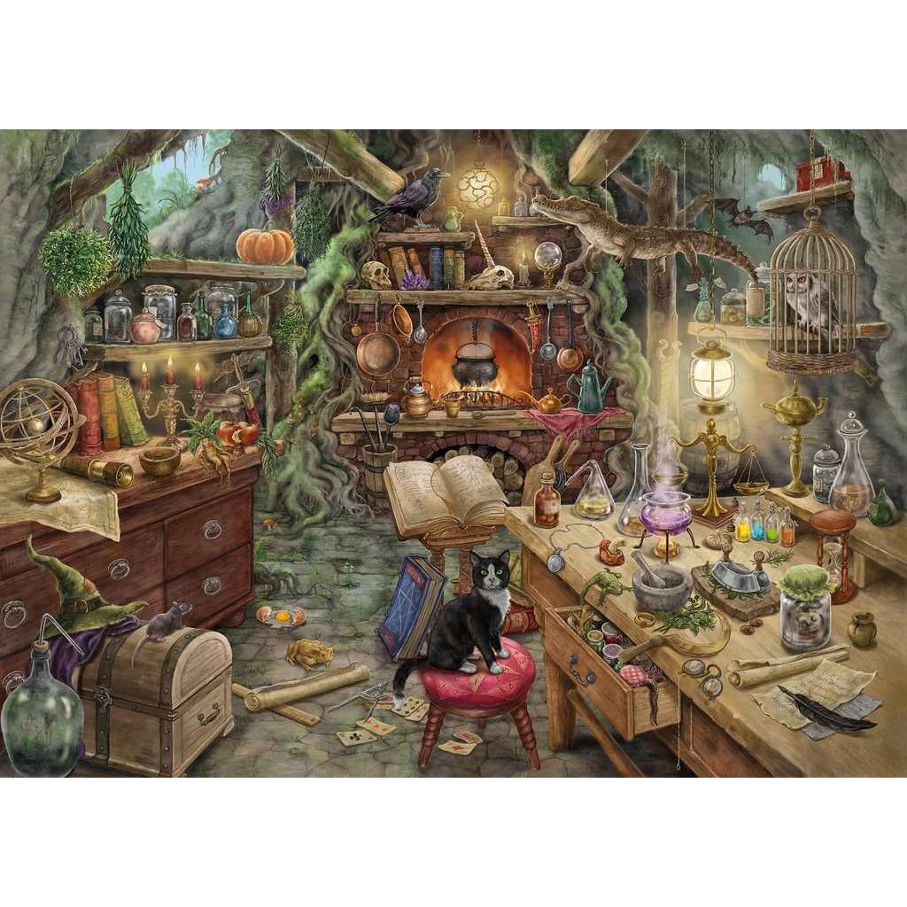 The Artist's Studio 759 Piece Escape Game Jigsaw Puzzle Ravensburger - - Jigsaw Puzzle