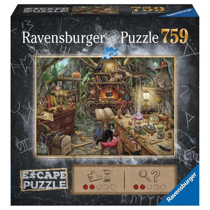 The Artist's Studio 759 Piece Escape Game Jigsaw Puzzle Ravensburger - - Jigsaw Puzzle