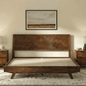 Harmony Solid Wood Bed Frame - Walnut - Bed Frame