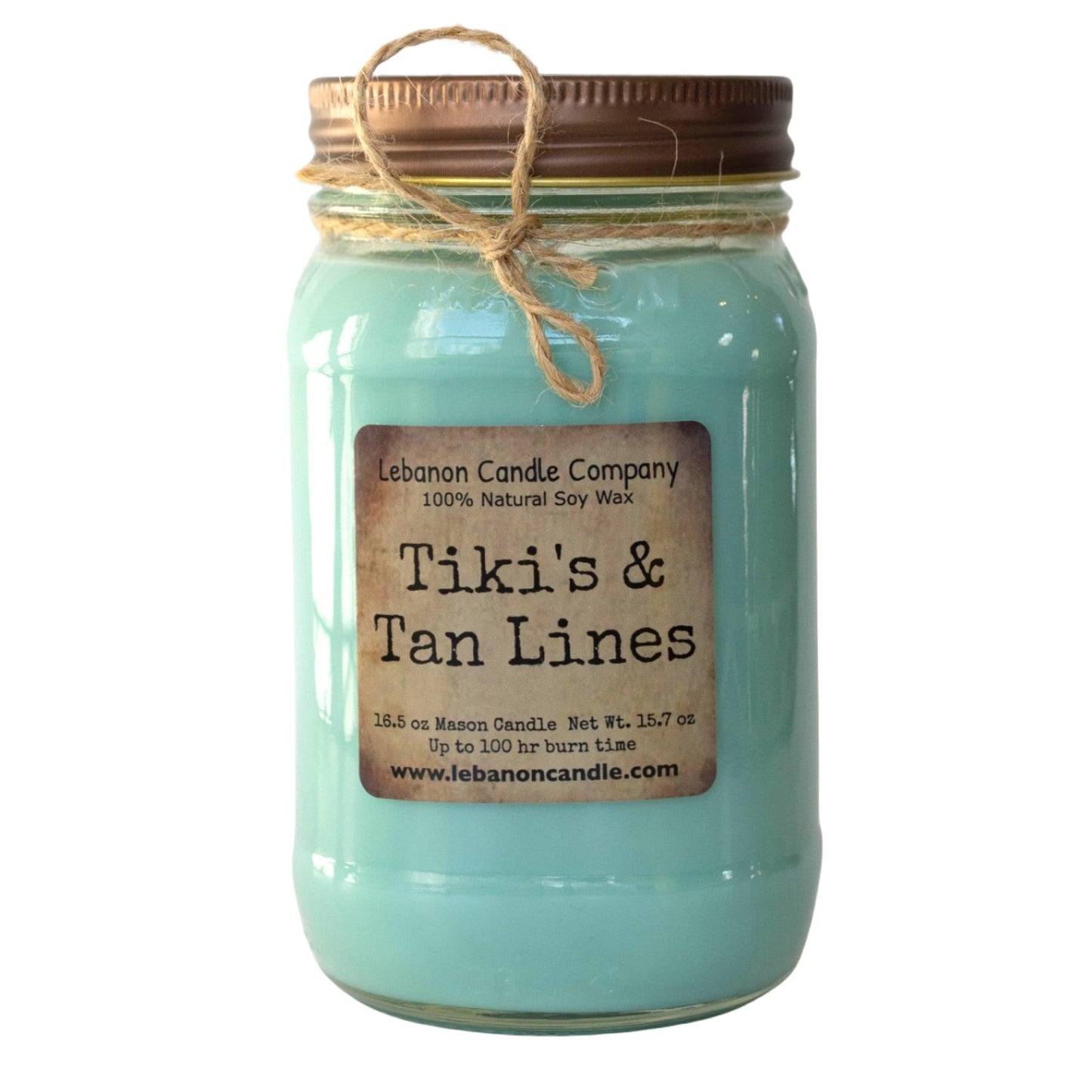 Tiki's & Tan Lines Candle - - Candles & Melts