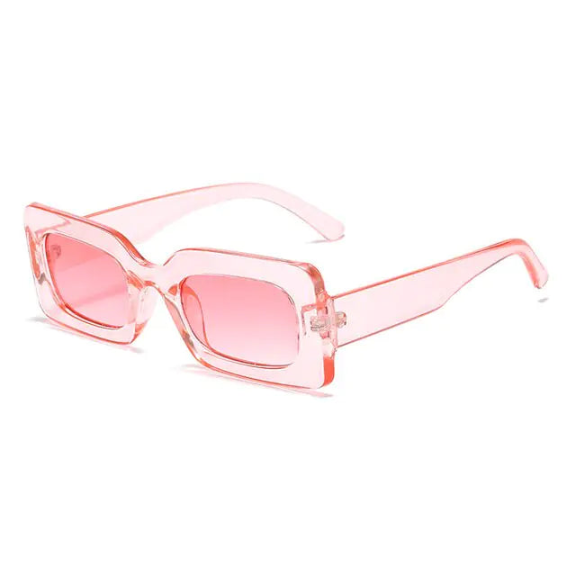 Fashion Pink Square Sunglasses