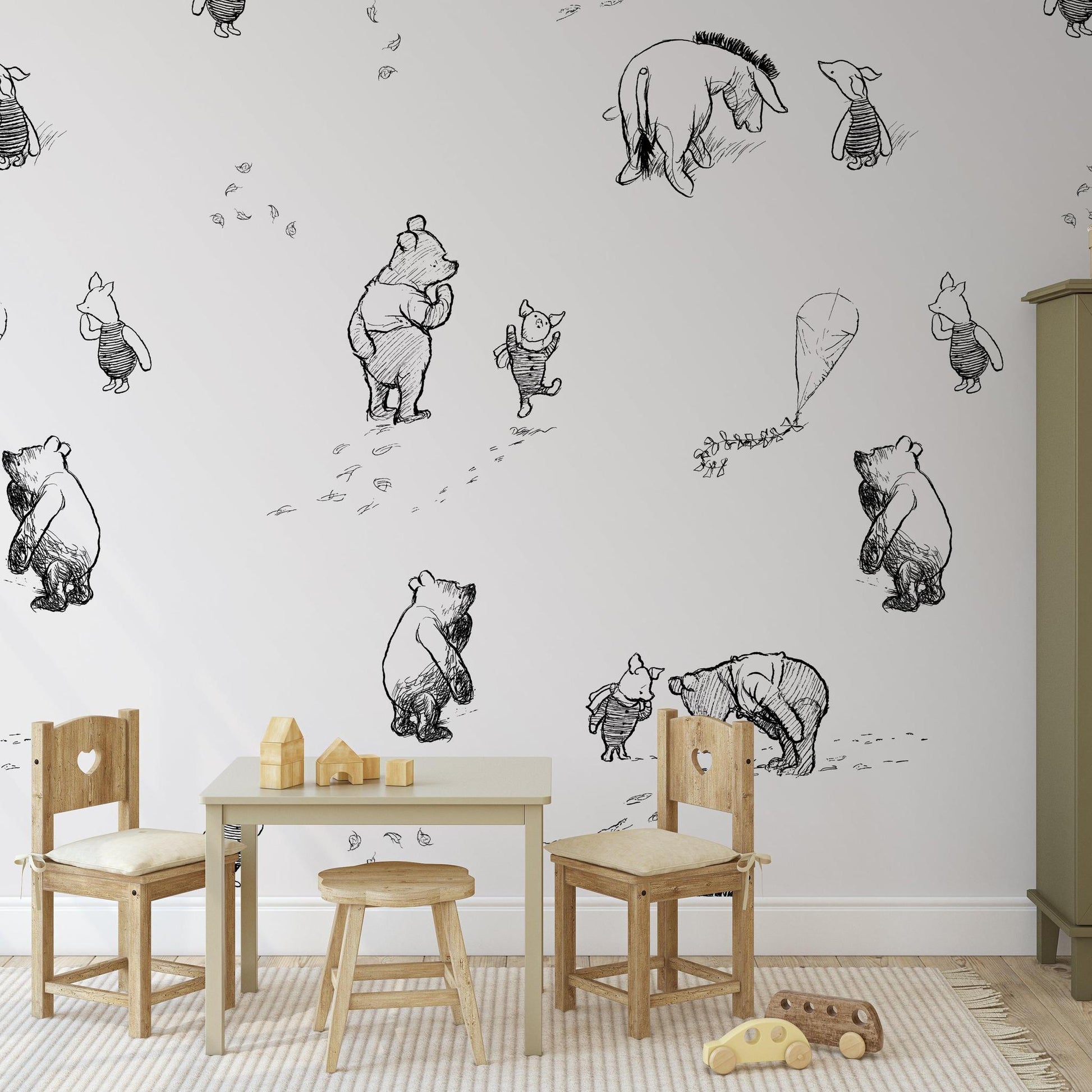 Winnie Wallpaper- WALL BLUSH- {{Product type}}