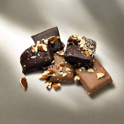 Roasted Pecan Toffee - -