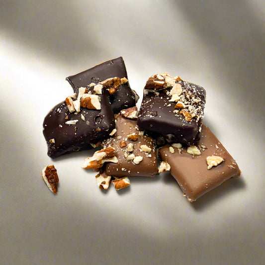Roasted Pecan Toffee - -