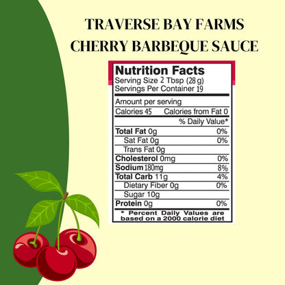 Cherry BBQ Sauce 19 oz - - Fruit BBQ Sauce