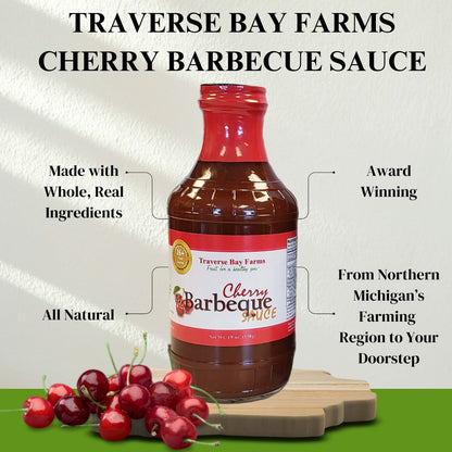 Cherry BBQ Sauce 19 oz - - Fruit BBQ Sauce