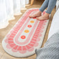 Oval Imitation Cashmere Carpet - Kia Day Design