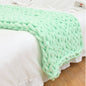 Handwoven Chunky Wool Blanket