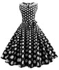 Vintage 50s Audrey Hepburn Style Mesh Dress - White M - dress