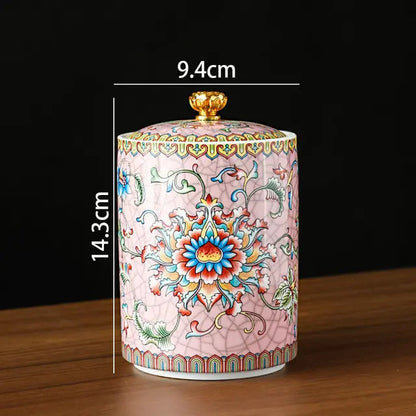 European Ceramic Storage Jar Kia Day Design