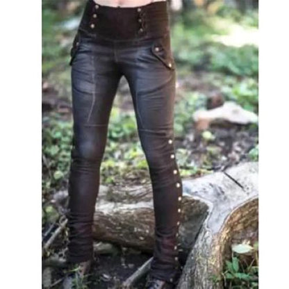 Stretch Pocket Pencil Pants