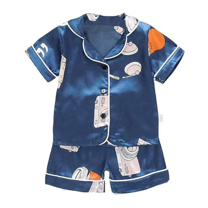 Childrens Pajamas Set Baby Suit Multicolored Extra Large 4T 77