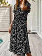 Ladies Short Sleeve Summer Long Dress - Kia Day Design