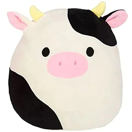 Squishmallows Official Kellytoy Plush Farm Squad 8 Inch Connor Cow - n a - Stuffed toy